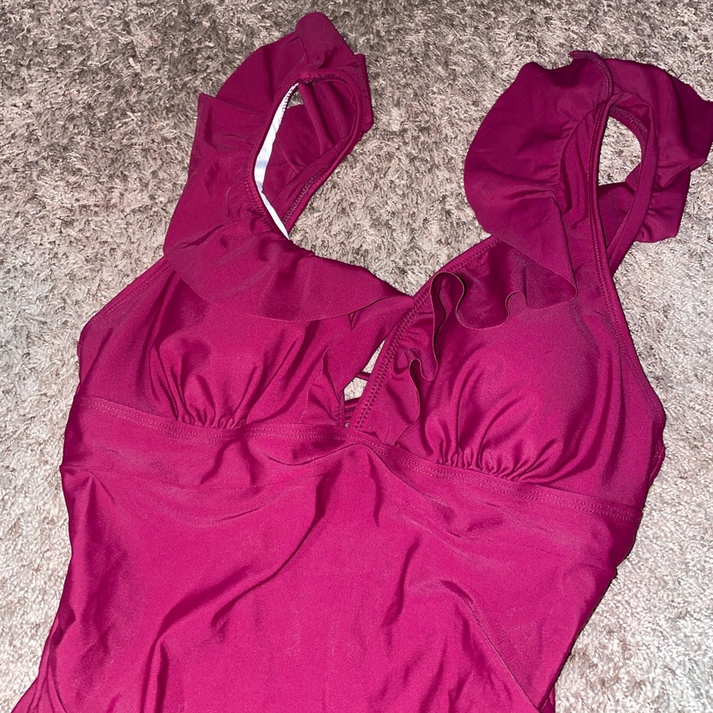 Cupshe Ruffle One Piece Swimsuit